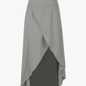 Azules High Low Gray Skirt